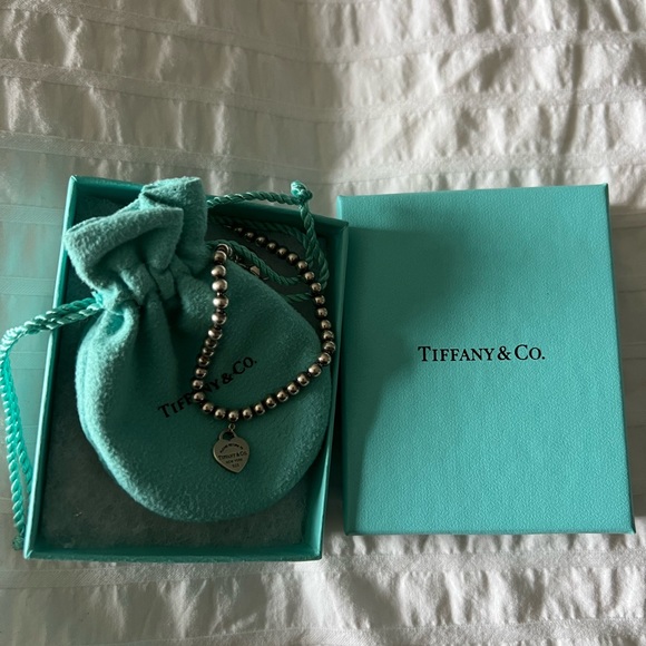 Tiffany & Co. Jewelry - Tiffany & Co heart tag bead bracelet